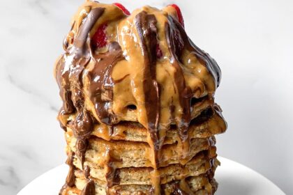 Biscoff and Chocolate Pancakes