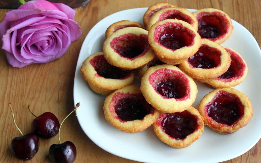 sweet cherry tarts