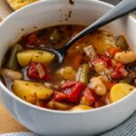 Instant Pot Vegetable Soup | Cookies and Cups