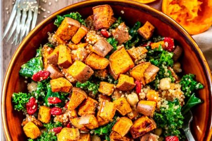 Kale Sweet Potato Salad [Vegan] – One Green Planet