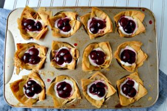 Mini Cherry Cheesecake Cups [Vegan] – One Green Planet