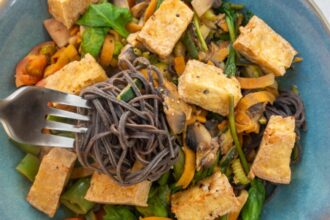 Peanut Tofu Stir-Fry