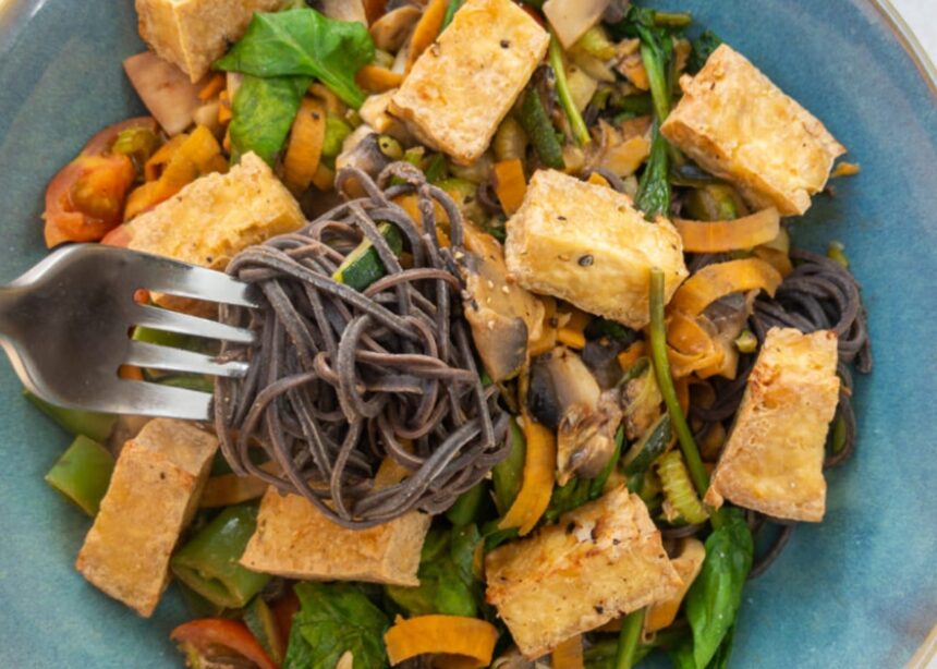 Peanut Tofu Stir-Fry