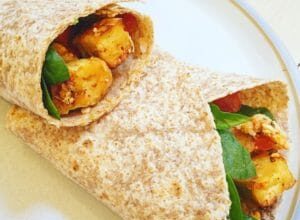 Peanut Tofu Wrap [Vegan] – One Green Planet