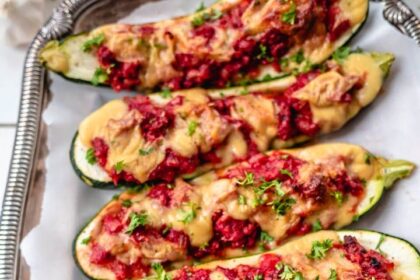 Zucchini Pizza Boats [Vegan] – One Green Planet