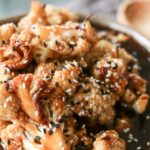 Vegan Teriyaki Style Roasted Cauliflower