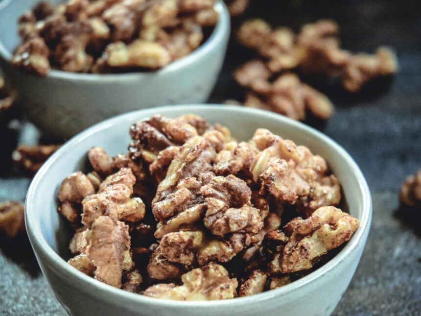 Maple Cardamom Candied Walnuts [Vegan, Paleo] – One Green Planet