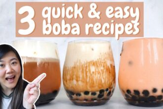 3 QUICK & EASY BOBA RECIPES THAT YOU NEED TO TRY!