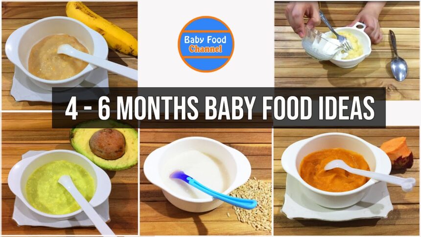 4 Month Baby Food | Baby Puree Recipes