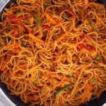 The EASIEST/TASTIEST Jollof Spaghetti Recipe - READY IN 20 MINUTES - ZEELICIOUS FOODS