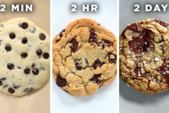 2-Minute Vs. 2-Hour Vs. 2-Day Cookie • Tasty