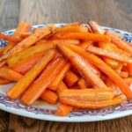 Garlic Butter Roasted Carrots - Barefeet in the Kitchen