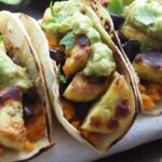 Plantain Sweet Potato Tacos With Guacamole [Vegan, Gluten-Free]