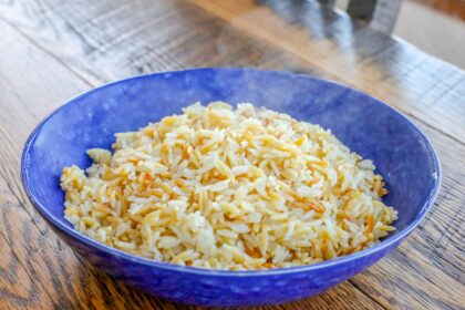 Easy Rice Pilaf - Barefeet in the Kitchen