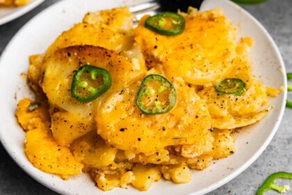 Slow Cooker Jalapeno Scalloped Potatoes