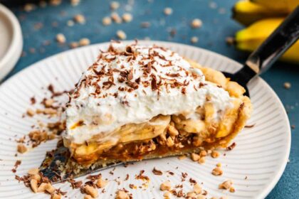 Toffee Banoffee Pie - The Stay At Home Chef