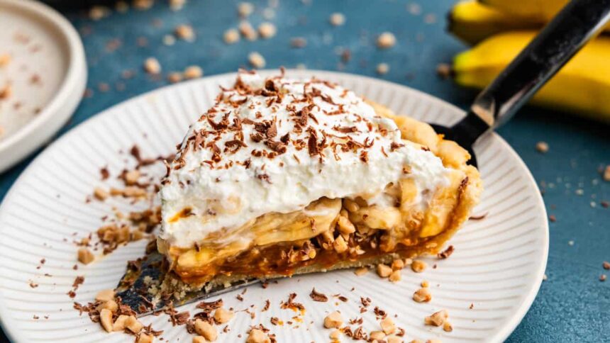 Toffee Banoffee Pie - The Stay At Home Chef