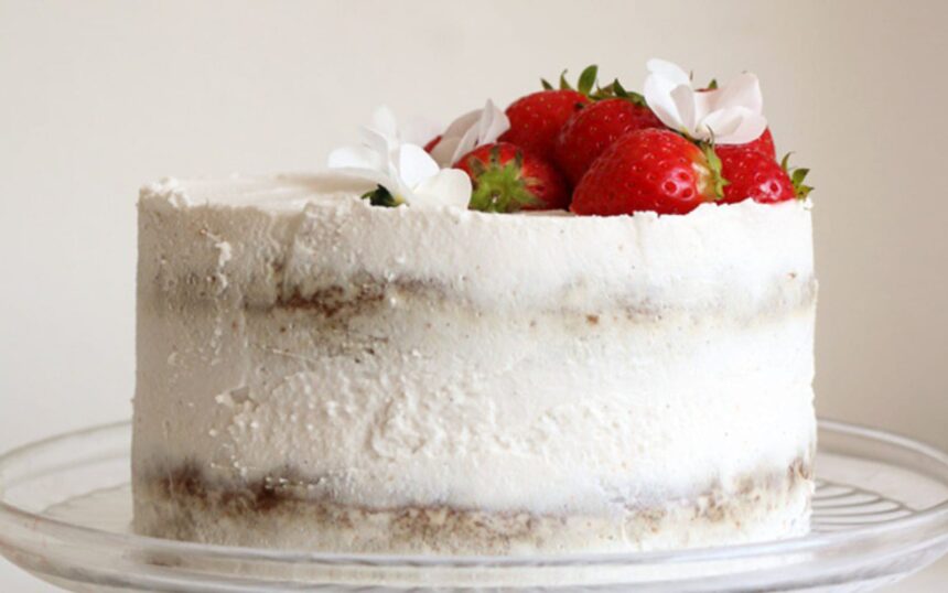 Strawberry Coconut Sponge Cake [Vegan, Gluten-Free] – One Green Planet