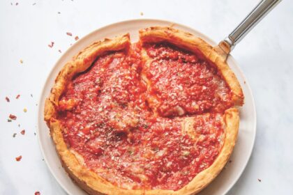 deep dish pizza