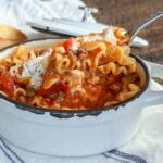 Lasagna Soup - Barefeet in the Kitchen