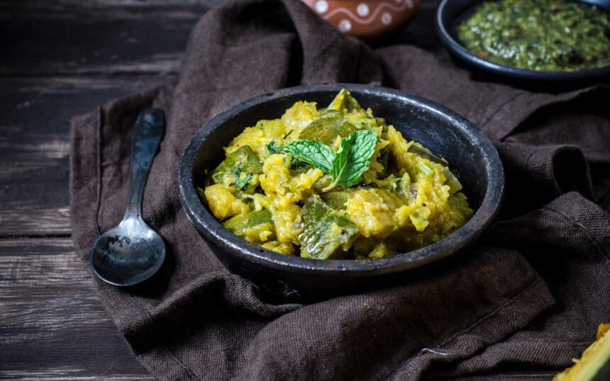 South Indian Mashed Pumpkin