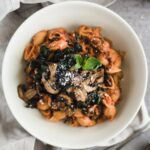 Mushroom and Swiss Chard Pasta with Creamy Rosè Sauce [Vegan, Gluten-Free] – One Green Planet