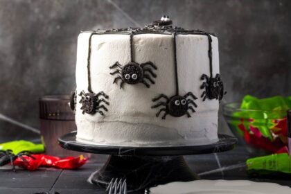 Spider Cake | Cookies & Cups