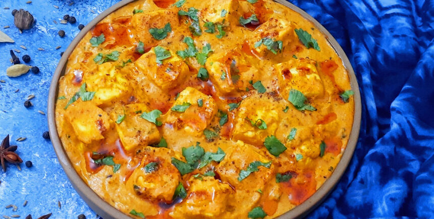 No Onion, No Garlic, Nut Free Paneer Butter Masala Recipe