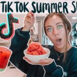 Testing TikTok SUMMER Recipes...