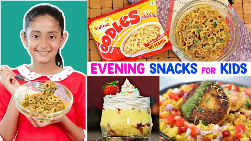 EASY Evening SNACKS For Kids | Snack - Time Recipes | CookWithNisha