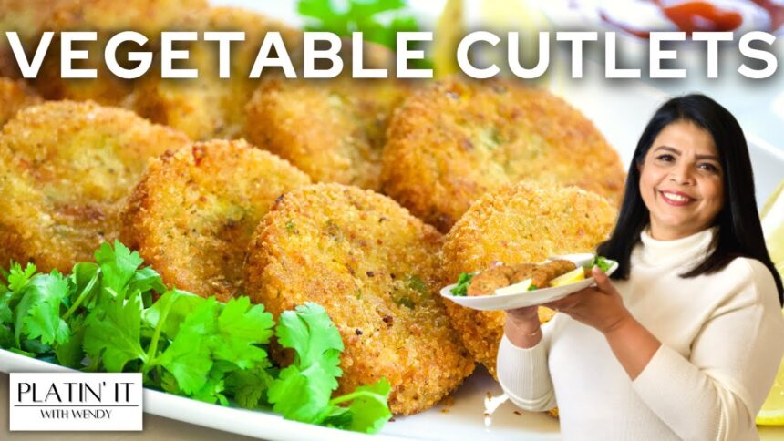 How to Make EASY Vegetable Cutlets | Easy Vegetarian Recipes