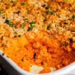 Cheesy Carrot Casserole - The Stay At Home Chef