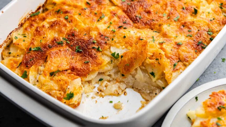 The Best Cheesy Scalloped Potatoes