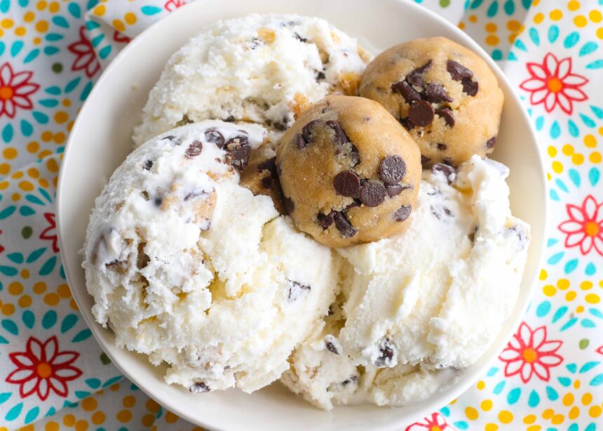 Chocolate Chip Cookie Dough Ice Cream