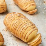 Hasselback Potatoes - Barefeet in the Kitchen