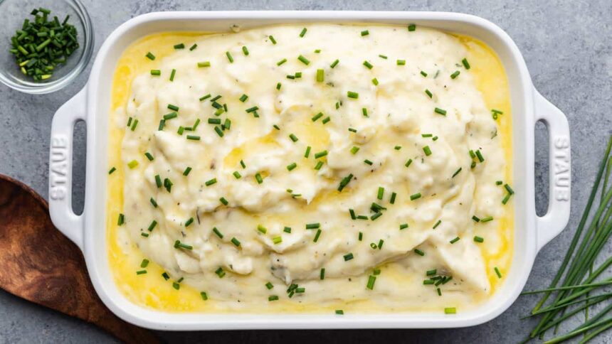 Herbed Butter Mashed Potatoes