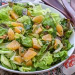 Orange Parsley Salad with White Balsamic Vinaigrette