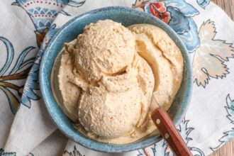 Pumpkin Ice Cream - Barefeet in the Kitchen