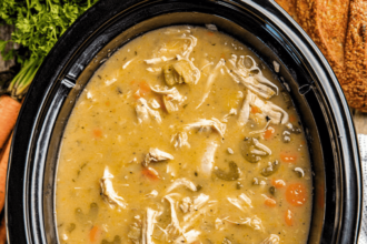 Slow Cooker Turkey Soup