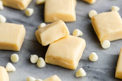 Foolproof Vanilla Fudge - The Stay At Home Chef