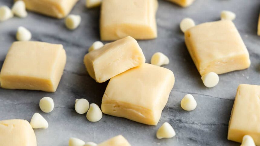 Foolproof Vanilla Fudge - The Stay At Home Chef