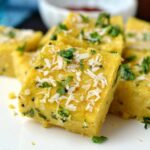 Amiri Khaman: North Indian Chickpea Squares