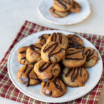 Sugar-Free Low-Carb Keto Caramel Thumbprint Cookies