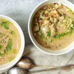 Chestnut and Roasted Cauliflower Soup With Lemon-Parsley Oil [Vegan, Grain-Free] – One Green Planet