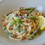 Creamy Lemon Asparagus Pasta [Vegan] – One Green Planet