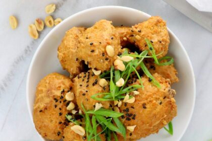 Thai Peanut Cauliflower Wings [Vegan] – One Green Planet