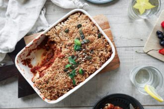 Lentil Bolognese and Potato Bake 2