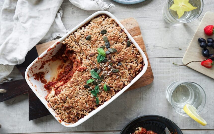 Lentil Bolognese and Potato Bake 2