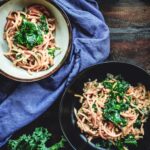 Sweet Potato Noodles with Kale and Walnut Sage Sauce [Vegan] – One Green Planet