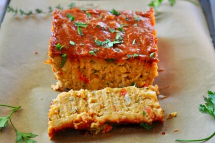 Vegan Meatloaf With Maple Glaze